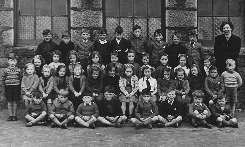 1947 class at Portlethen Primary School